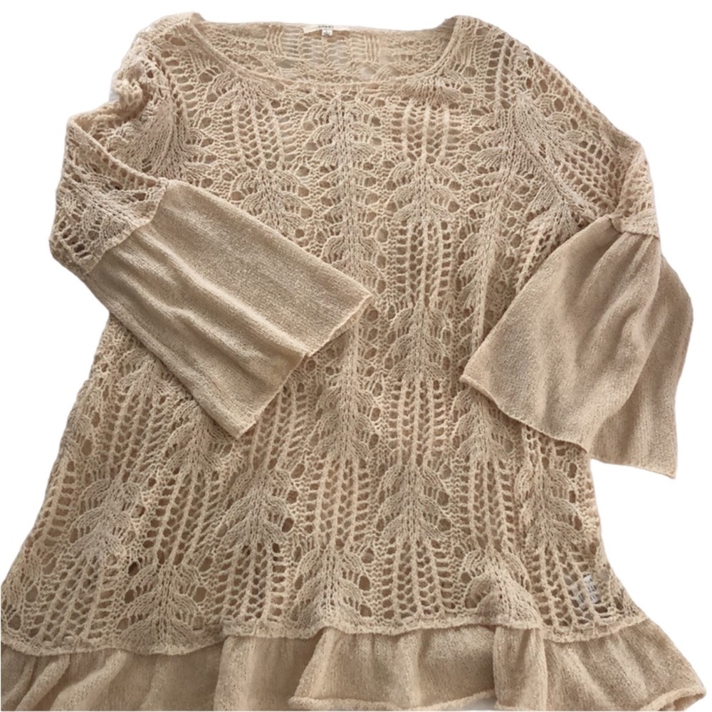 Stunning crochet tunic